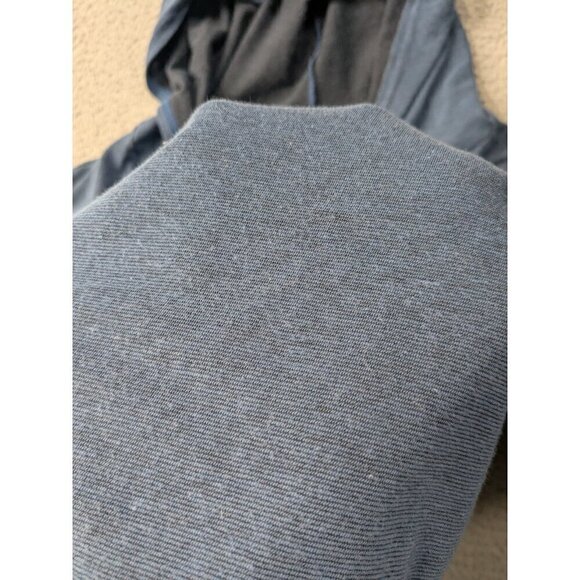 Voormi Hoodie Mens XXL Blue Long Sleeve Hooded Shirt Pullover Lightweight - Picture 7 of 14